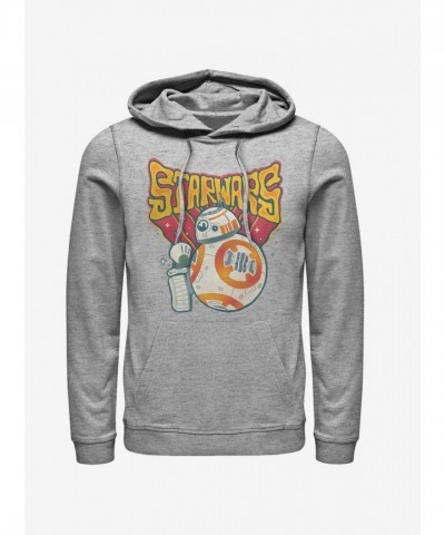 Star Wars The Rise of Skywalker Wobbly Hoodie - Men's Grey