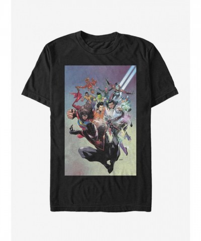 Marvel Black Spider Gang T-Shirt for Men - Jan.19 Edition