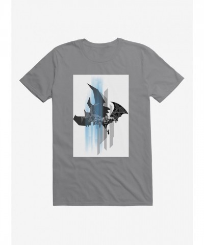 Batman Abstract T-Shirt by DC Comics - Men's 100% Cotton Comfort