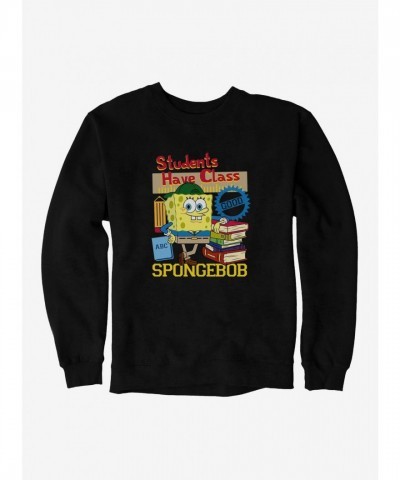 SpongeBob SquarePants Unisex Classy Sweatshirt for Students