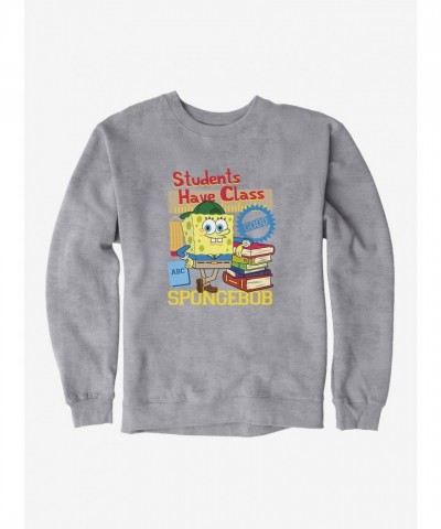 SpongeBob SquarePants Unisex Classy Sweatshirt for Students
