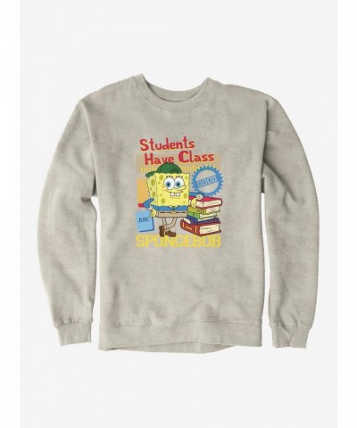 SpongeBob SquarePants Unisex Classy Sweatshirt for Students