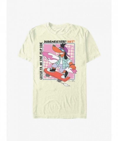 Simpsons Poochie Flip Side Yellow T-Shirt for Men