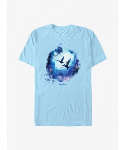Avatar Flying Banshee T-Shirt for Men - Lightweight Blue Cotton