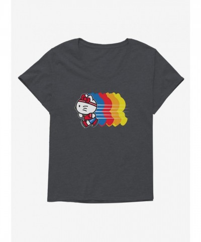 Hello Kitty Girls Plus Size Comfortable Scoop Neck T-Shirt
