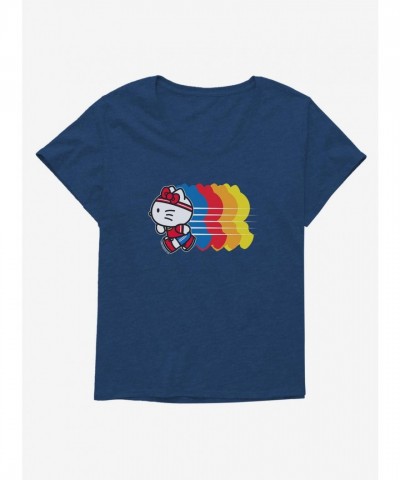Hello Kitty Girls Plus Size Comfortable Scoop Neck T-Shirt