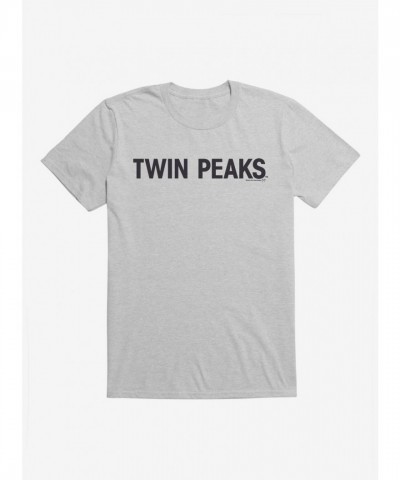 Twin Peaks Iconic Script Tee for Men in Lightweight Cotton