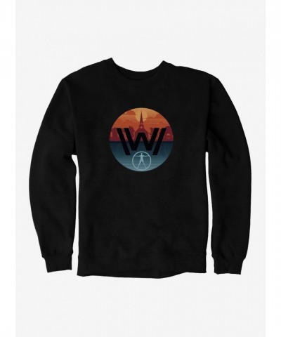 Westworld Horizon Sunset Men's Heavyweight Fleece Sweatshirt