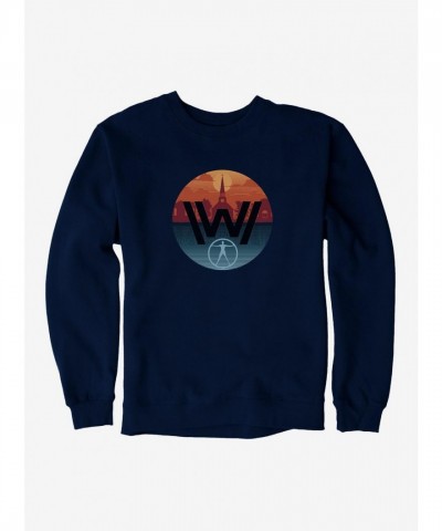 Westworld Horizon Sunset Men's Heavyweight Fleece Sweatshirt Westworld Horizon Sunset Men's Heavyweight Fleece Sweatshirt