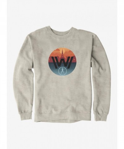 Westworld Horizon Sunset Men's Heavyweight Fleece Sweatshirt Westworld Horizon Sunset Men's Heavyweight Fleece Sweatshirt
