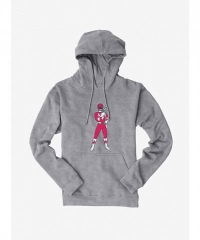 Mighty Morphin Power Rangers Red Ranger Ready Aim Men's Hoodie