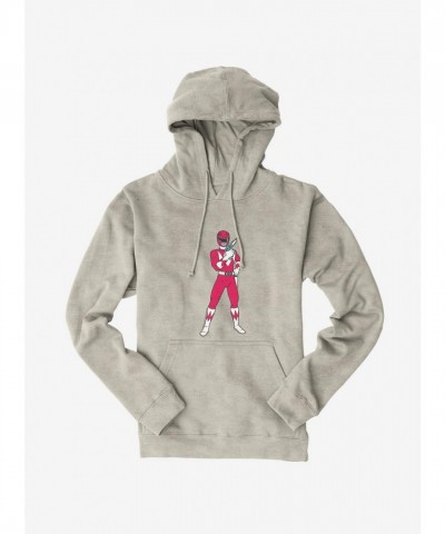 Mighty Morphin Power Rangers Red Ranger Ready Aim Men's Hoodie