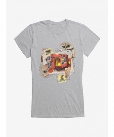 Harry Potter Hogwarts Staircase T-Shirt for Girls