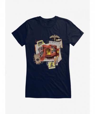 Harry Potter Hogwarts Staircase T-Shirt for Girls