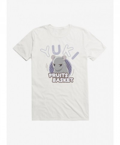 Yuki T-Shirt from Fruits Basket - Lightweight White Cotton for Men