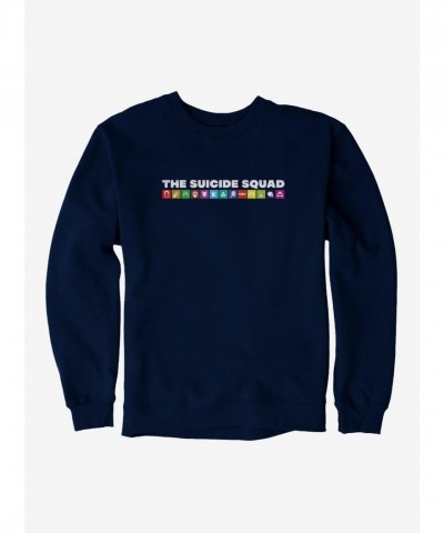 DC Comics Suicide Squad Symbols Sweater for Men