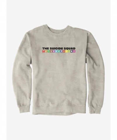 DC Comics Suicide Squad Symbols Sweater for Men