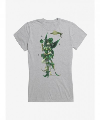 Trick Lucky's Fairies Lightweight Cotton Girls T-Shirt