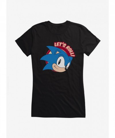 Sonic The Hedgehog Girls Lightweight Tee