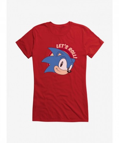 Sonic The Hedgehog Girls Lightweight Tee