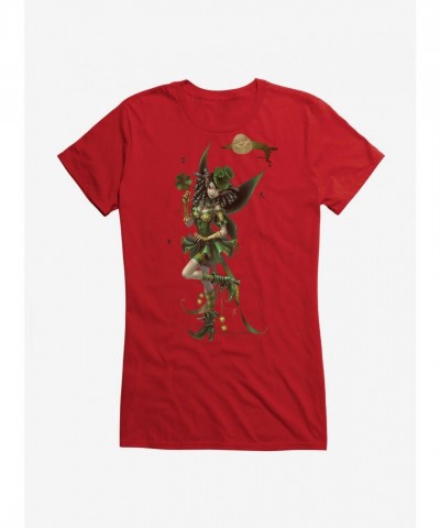 Trick Lucky's Fairies Lightweight Cotton Girls T-Shirt