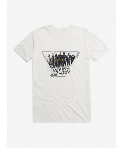 The Boys Never Meet Your Heroes Comfortable Unisex Tee