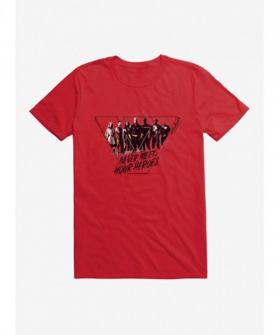 The Boys Never Meet Your Heroes Comfortable Unisex Tee