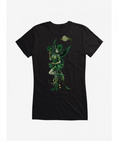 Trick Lucky's Fairies Lightweight Cotton Girls T-Shirt
