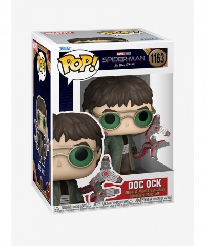 Funko Pop! Marvel Spider-Man: No Way Home - Doctor Octopus Action Figure with Metal Tentacles