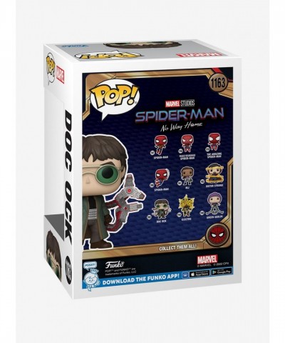 Funko Pop! Marvel Spider-Man: No Way Home - Doctor Octopus Action Figure with Metal Tentacles