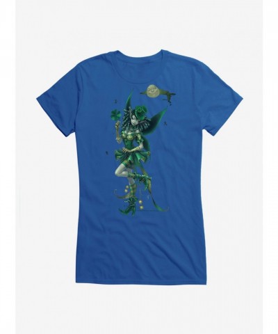 Trick Lucky's Fairies Lightweight Cotton Girls T-Shirt