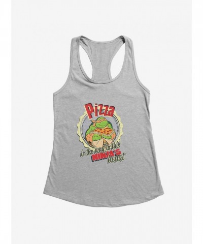 Teenage Mutant Ninja Turtles Heart Design Girls Tank Top