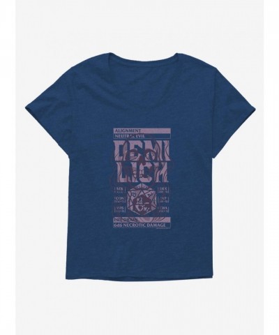 Dungeons & Dragons Life Drain Retro Style Girls Plus Size Tee
