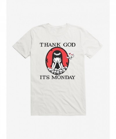 Emily Strange Monday Motivation T-Shirt - Men's White