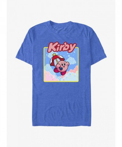Kirby Starry Flight T-Shirt in Blue - Lightweight Men's Apparel