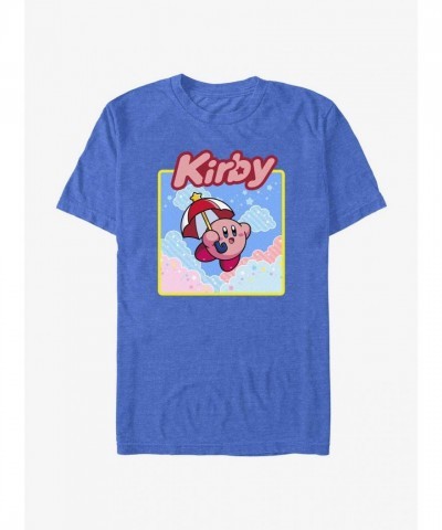 Kirby Starry Flight T-Shirt in Blue - Lightweight Men's Apparel