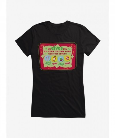 Elf Stick Graphic Tee for Girls