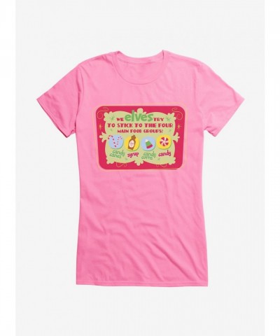 Elf Stick Graphic Tee for Girls
