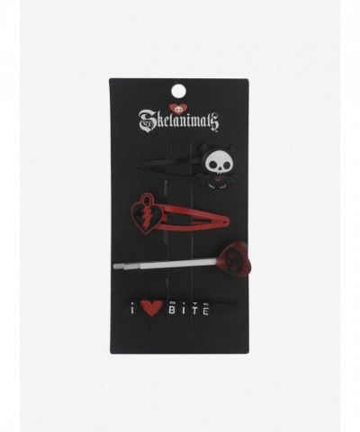 Skelanimals Icons Cute Hair Clips Set for Women