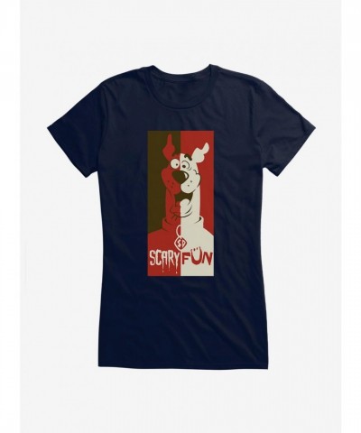 Scooby-Doo Fun Fright Junior Tee for Girls