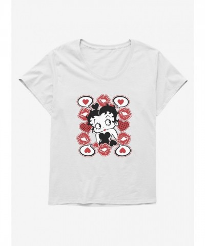 Betty Boop Plus Size Love Frame Tee for Girls