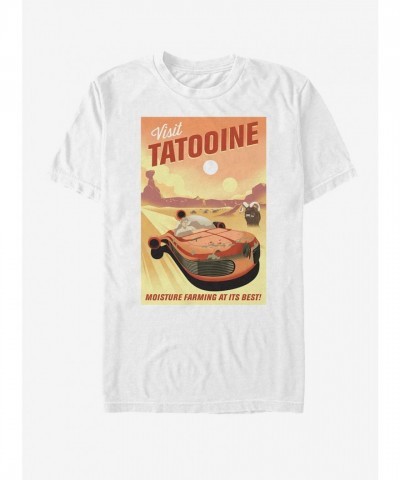Star Wars Moisture Farming Unisex T-Shirt in White