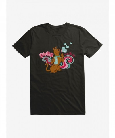 Scooby-Doo Valentine's Day Love in the Air Graphic Tee for Men