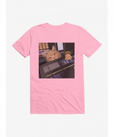 Star Trek TNG Cats Button Game Unisex T-Shirt Star Trek TNG Cats Button Game Unisex T-Shirt