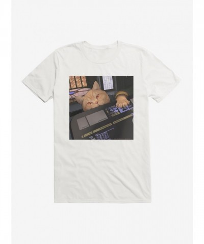 Star Trek TNG Cats Button Game Unisex T-Shirt Star Trek TNG Cats Button Game Unisex T-Shirt