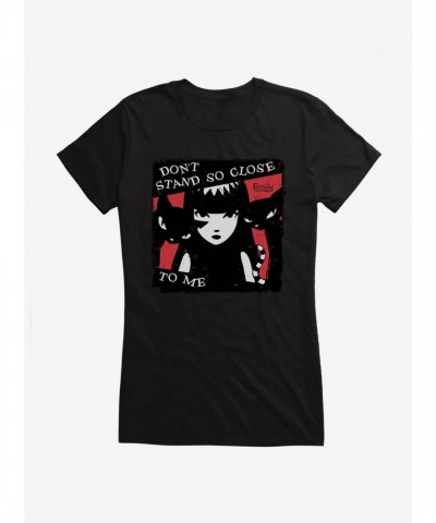 Emily Strange T-Shirt for Girls - Don't Stand So Close Emily Strange T-Shirt for Girls - Don't Stand So Close