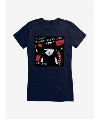 Emily Strange T-Shirt for Girls - Don't Stand So Close Emily Strange T-Shirt for Girls - Don't Stand So Close