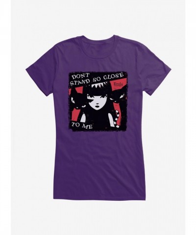 Emily Strange T-Shirt for Girls - Don't Stand So Close Emily Strange T-Shirt for Girls - Don't Stand So Close
