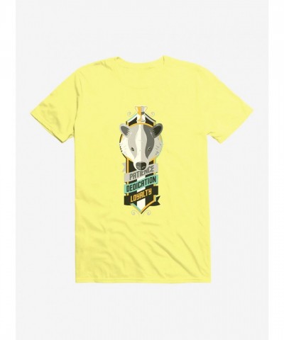 Harry Potter Hufflepuff House Emblem Men's T-Shirt