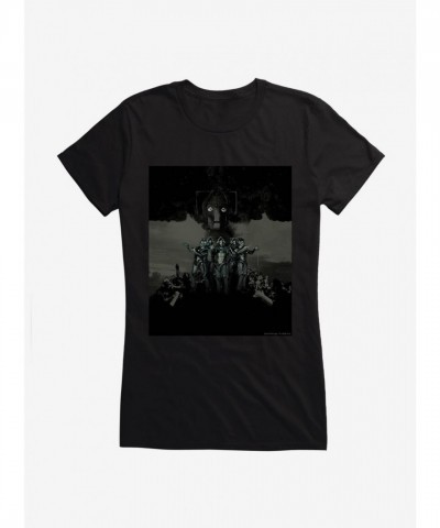 Doctor Who Cybermen Lightweight Tee for Girls
